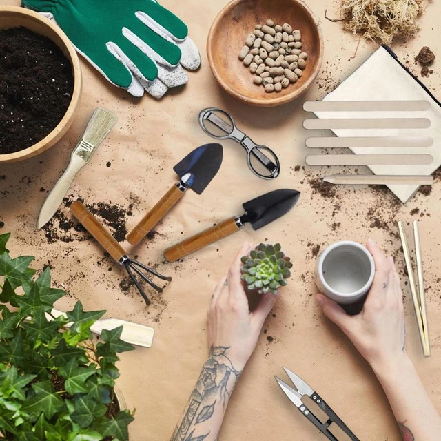 Ensemble d'outils de jardin pour hommes et femmes, pelle de jardin