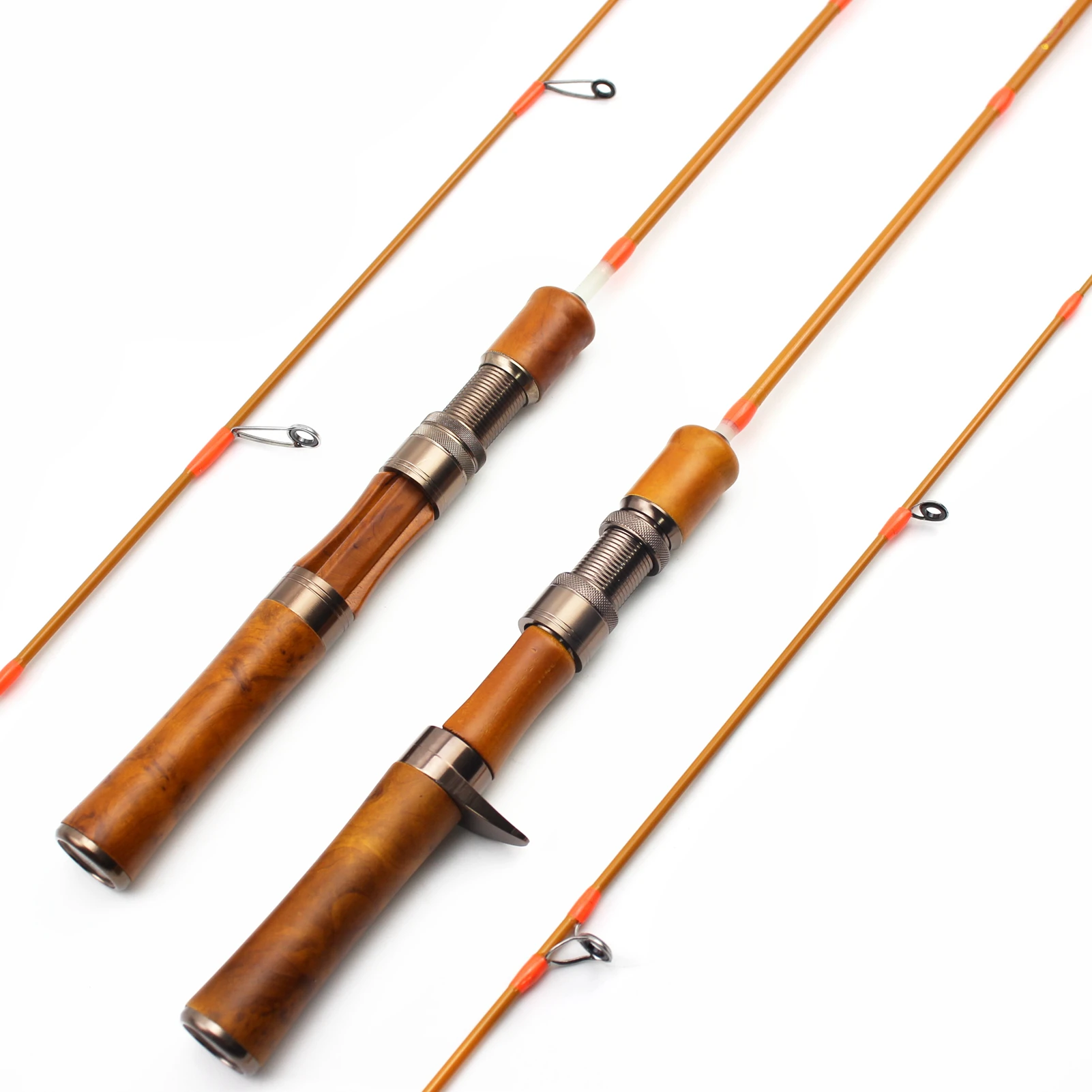 1.4M Ul Slow Spinning Casting Lure Rod 1.5-8G Lure Canne Ultraleggere Ultra Light Solid Tips Trota Stream Fishing Pole Pesca