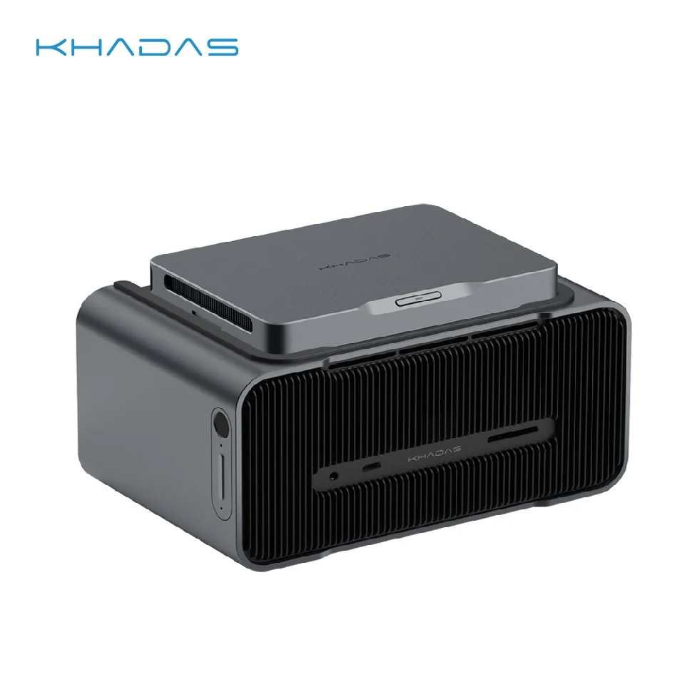 Khadas-mind 2sミニPC, Intel Core Ultra 7,64GB RAM, 2テラバイトSSD