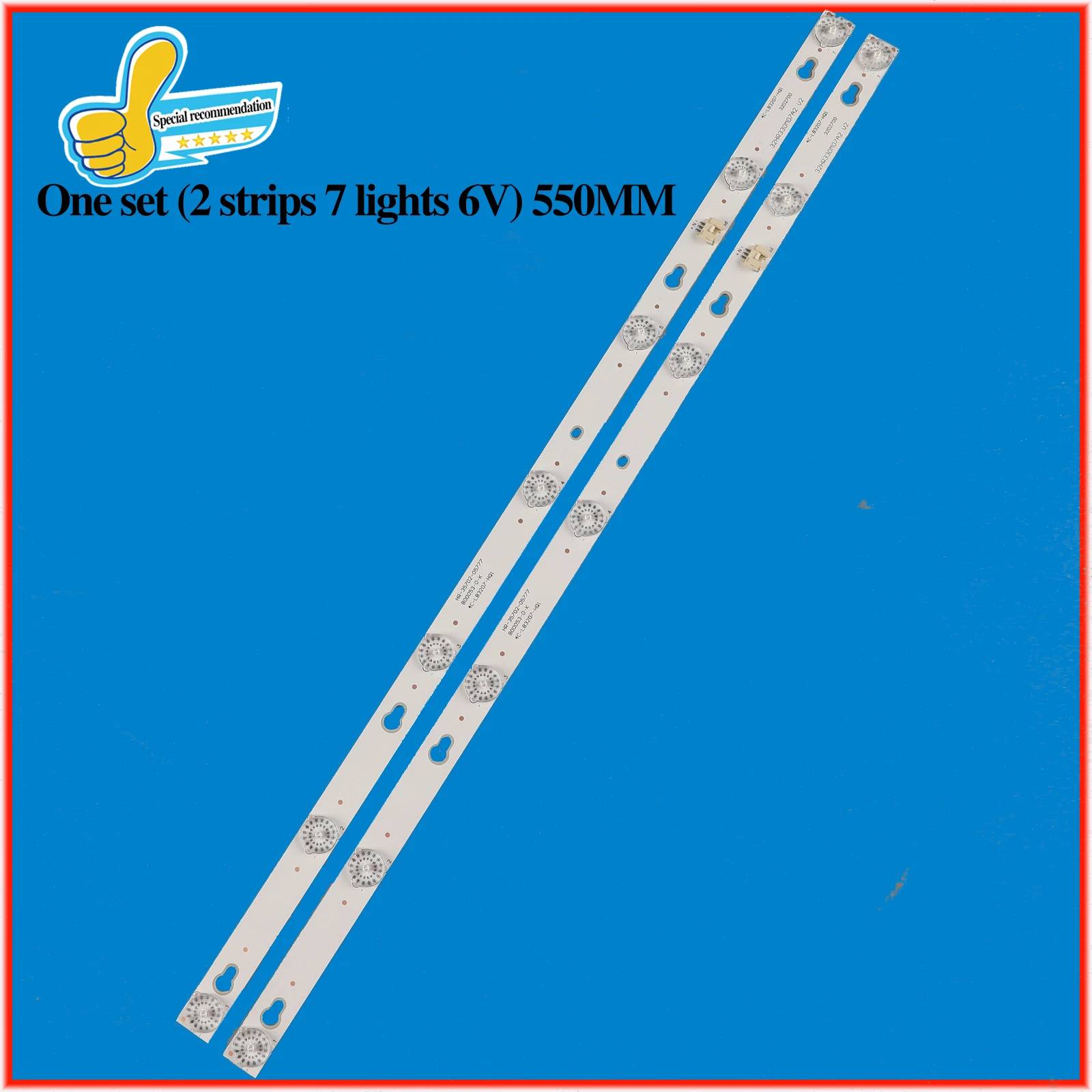 8pcs For TOT-32D2700-2X7-3030-7S1P TCL 4C-LB3207-HQ1 32HR330M07A2 32S3750 32D2700 L32F3301B L32F3303B L32E181 L32F1680B 55CM