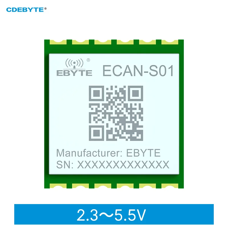 can to serial protocol converter can to rs485 rs232 rs422 xhciot ecan 401s wide baud rate range dc 8～28v build in watchdog CDEBYTE ECAN-S01 ModBus RTU Communication Module Serial TTL to CAN2.0 BUS Two-Way Transparent Transmission Wide Baud Rate Range