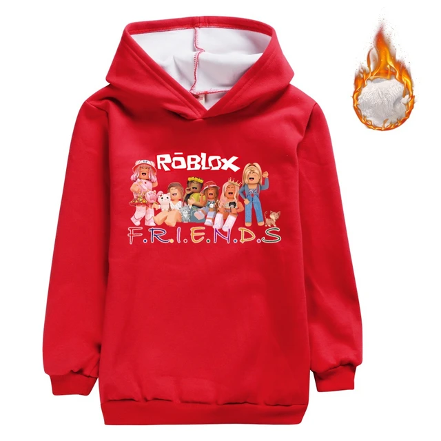 2021 Novas Roupas Infantis Roblox Meninos E Meninas Moletom Com