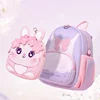 Bowknot Cat School Bags for Girls Kawaii Backpack for Kindergarten Kids Boys Children Green Purple Rabbit Bag Mochilas Escolares 3