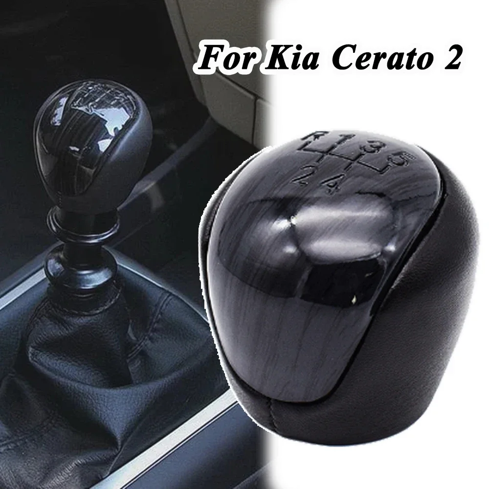 

5 Speed Gear Shift Knob For Hyundai Elantra Touring 2008-2012 Kia Forte Cerato Koup 2009-2013 Car-styling Shifter Lever Handball