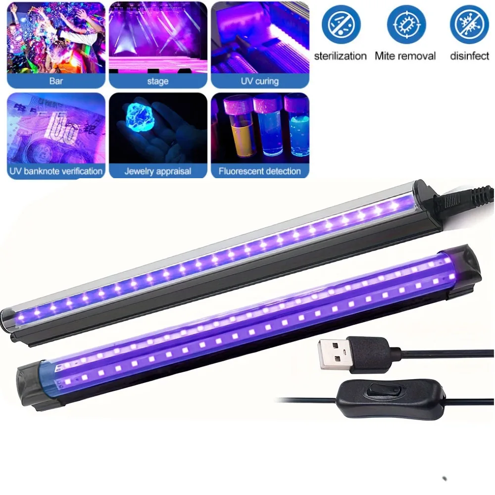 5V USB 5W 10W LED portable ultraviolet UV colloid curing lamp 3D Print inkjet photo printer cob Resin curing 395nm 405nm 365nm