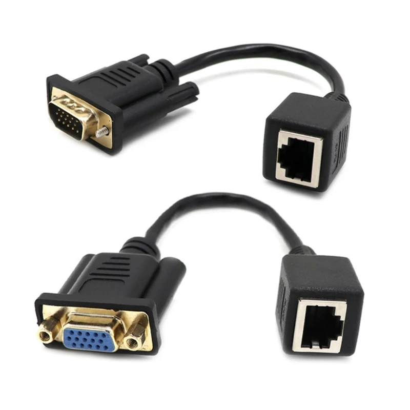 Рисунок 4 - Разъем VGA «мама/папа» к розетке RJ45