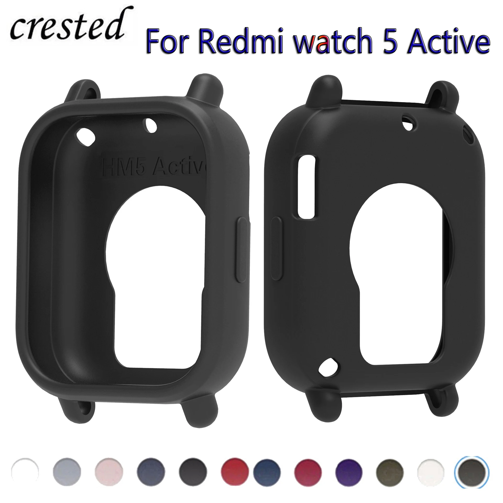 Silicone Protective Bumper Shell for Smart Watch - Anti-Scratch Cover