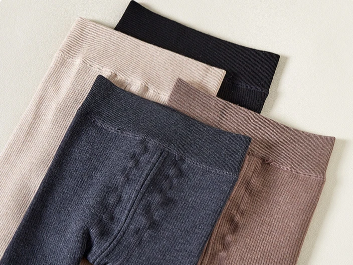 Kinder-Leggings, Winterhose mit extra Fleece, Kinder-Leggings für Mädchen, Hosen, Baby-Leggings für Mädchen – Detail 5
