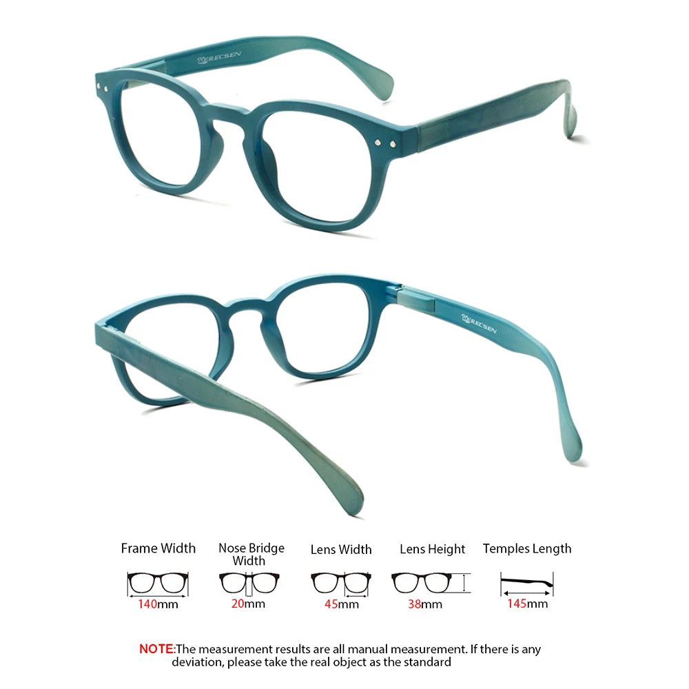 Turezing High Quality Reading Glasses for Men and Women Spring Hinge Reader Eyeglasses Diopter+0+0.5+1.0+2.0+3.0+4.0+5.0+6.0 2