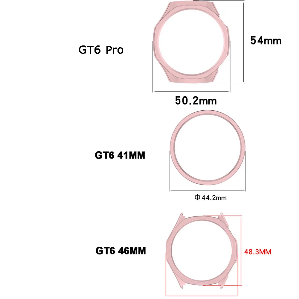 BEHUA Protective Cover Case for Huawei Watch - Premium PC Frame Coverage Accessories