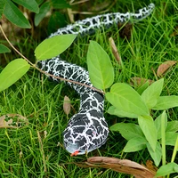 Creative Remote Control Snake Infrared RC Interactive Cat Toys Rattlesnake With USB Cable Funny Trick Terrify Toys For kids 1