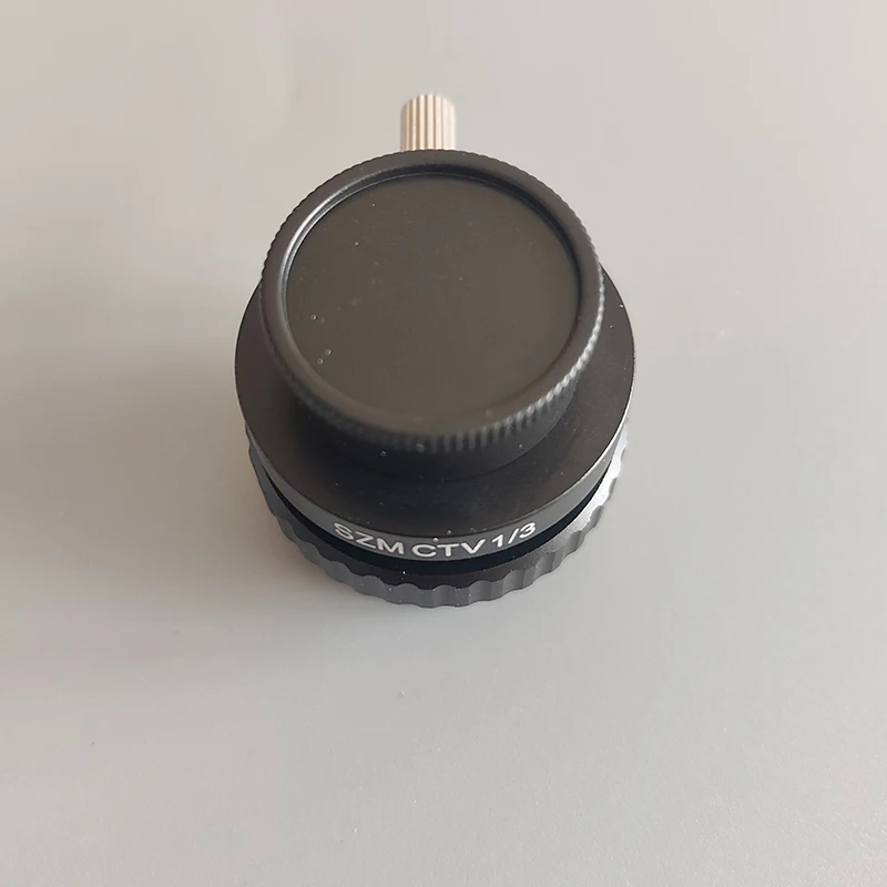 SZMCTV 1/3X Adapter For Simul Focal Trinocular Stereo Microscope HDMI VGA USB Video Camera 0.35X C mount Lens Adapter microscope adapter