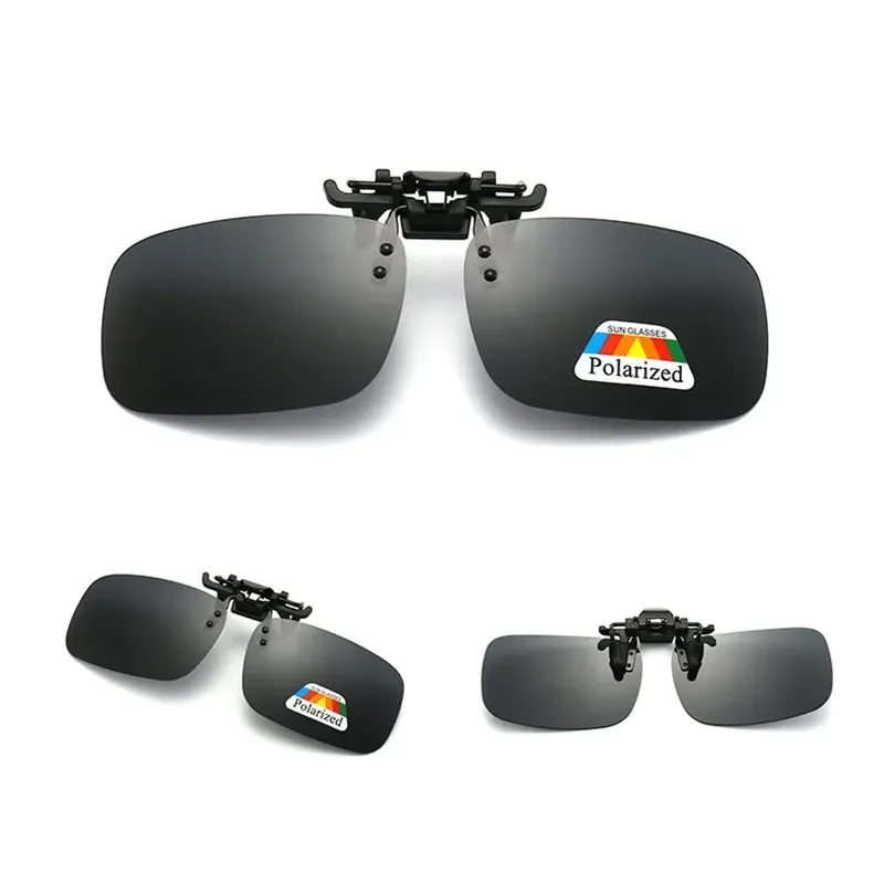 Polarized Sunglasses Clips Glasses Clip Driving Night Vision Eyeglasses UV400 Outdoor Shades High Definition sunglasses clips