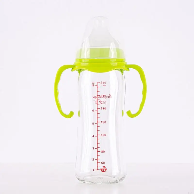 L5YF Baby Bottle Grip Handle Wide Milk Bottle Handle for Pigeon