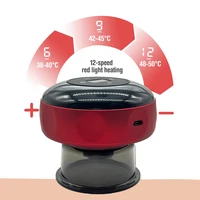 Smart Electric Vacuum Cupping Device Body Scraping Massager Heating Suction Cup Device Physical Fatigue Relief Beauty Health 2