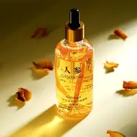 100mlGold Ginseng Face Essence Polypeptide Lightening Skin Moisturizing Facial Serum Smoothing Skin Care Products Deep Hydration 1