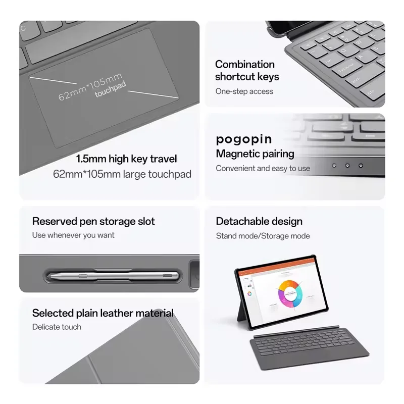 Original Lenovo Xiaoxin Pad Pro 2025 12.7 Keyboard Bracket Stand