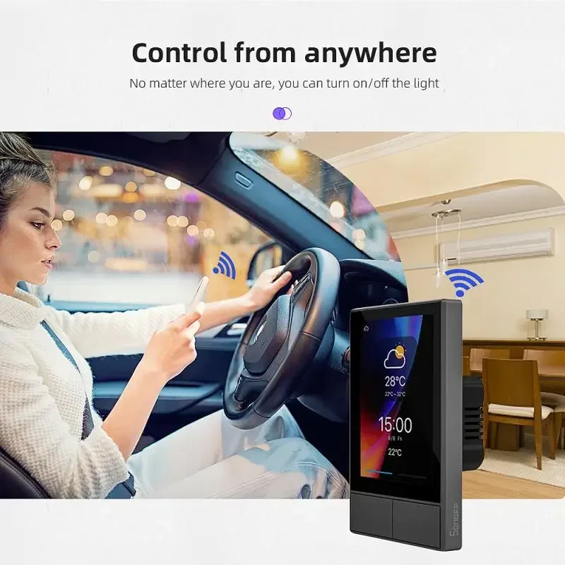 Sonoff NSPanel – لوحة تحكم ذكية للشاشة والمشهد وال...