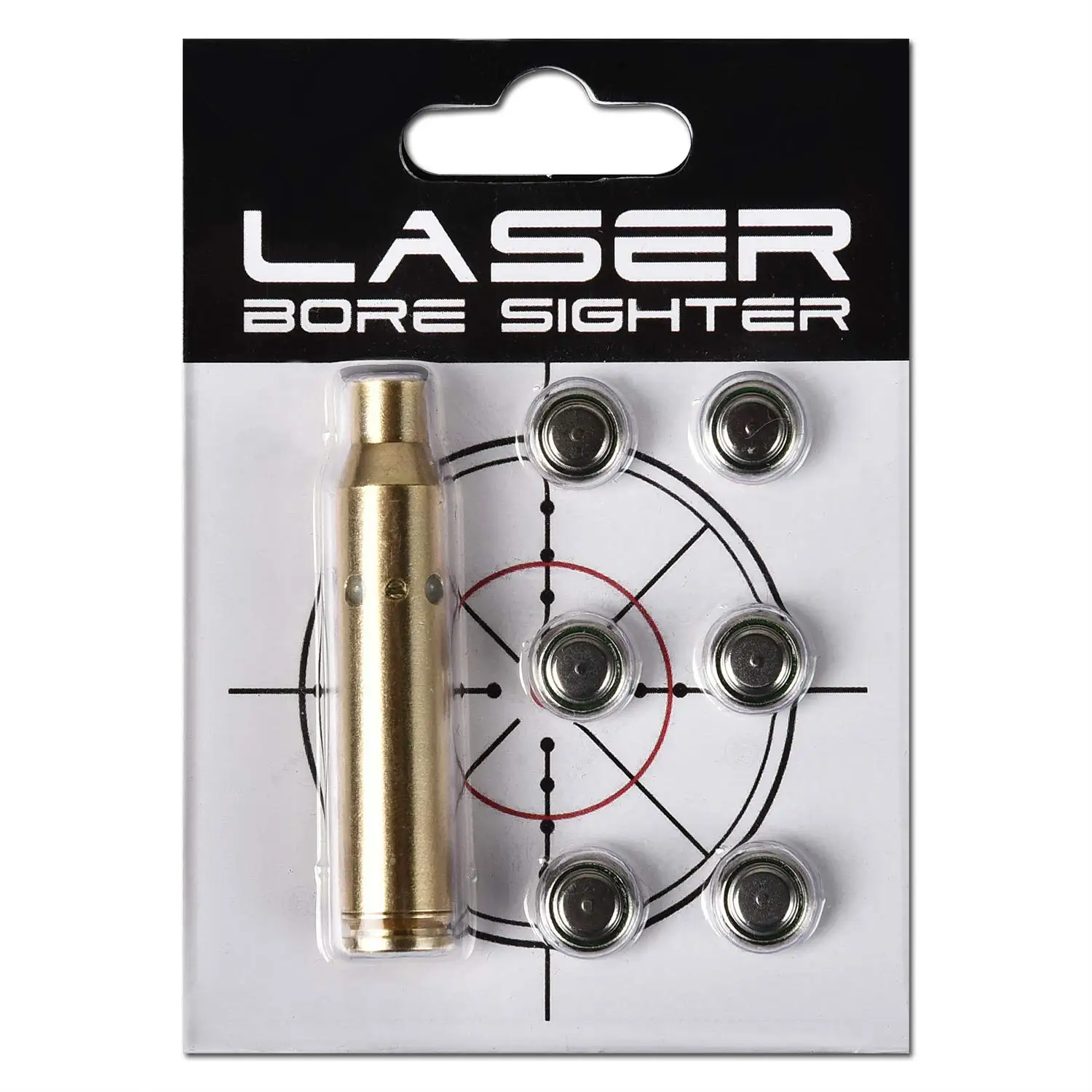 MidTen 223 5.56MM Laser Dry Fire Training Hunting Shooting M LOK Rem Gauge Bore Sight Cal Red Dot Boresighter 6 Batteries laser pointer laser sight red dot laser sight laser bore sight dry fire laser trainer
