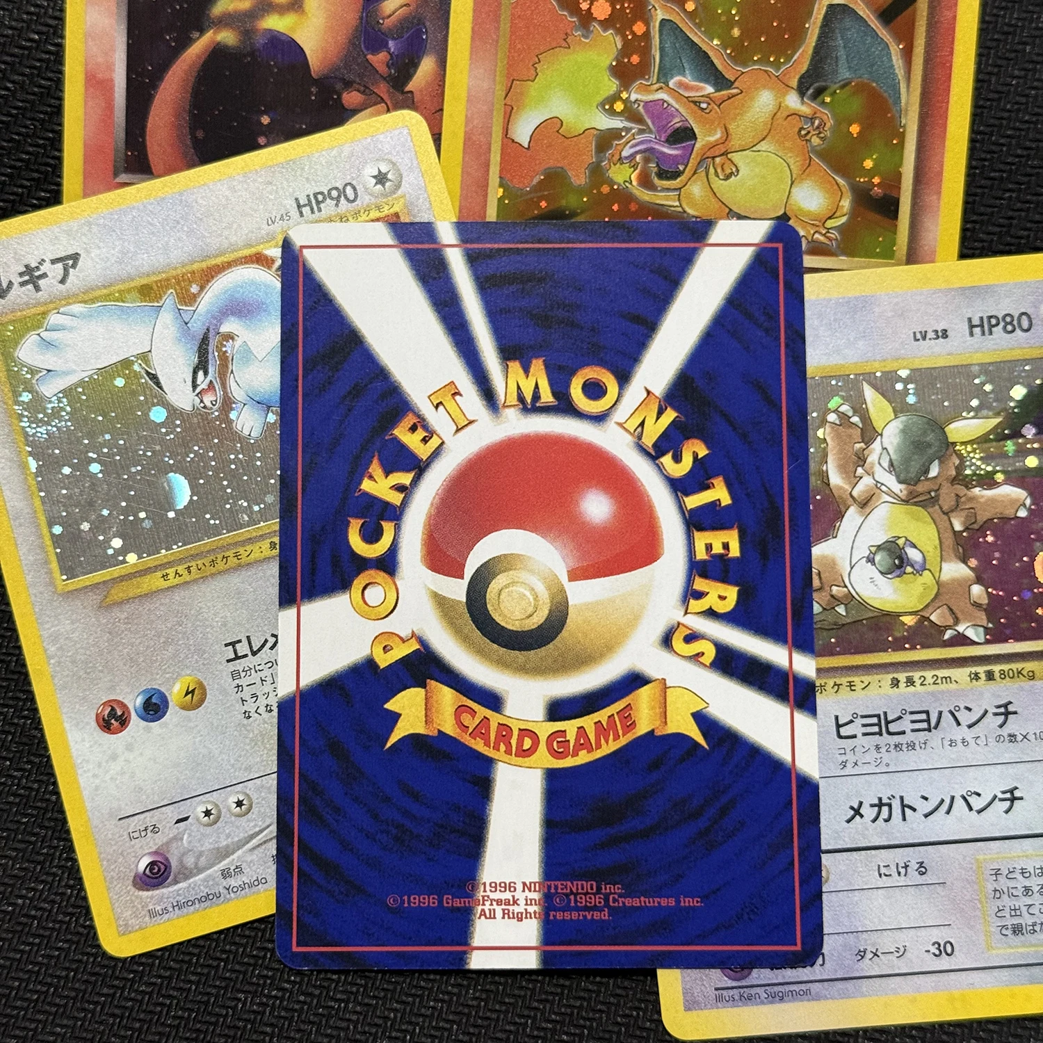 PKM 프록시 카드 일본 로켓 다크 차리자드 네오 에라 루기아 프로모션 캉가칸 e-시리즈 에라 차리자드 홀로그램 PTCG 프록시 장난감