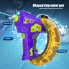 Space Concentrator Ring Handheld Cool Light Large Capacity Electric Water Gun Toy Children Beach Outdoor Shooting Toys for Kids 4