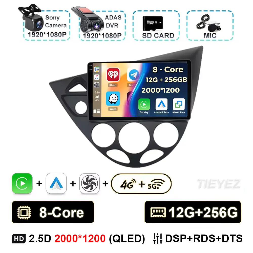 2K 12G-256GB CAM DVR