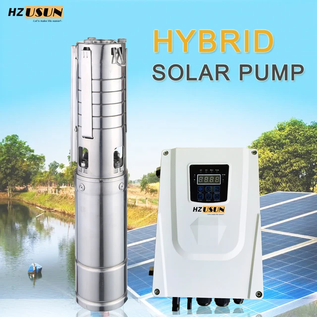 4'' Stainless Steel High Quality Capacity Bldc Farm Solar Water Pump Dc/ac  Hybrid Solar Submersible Centrifugal Bore Well Pump - Pumps - AliExpress