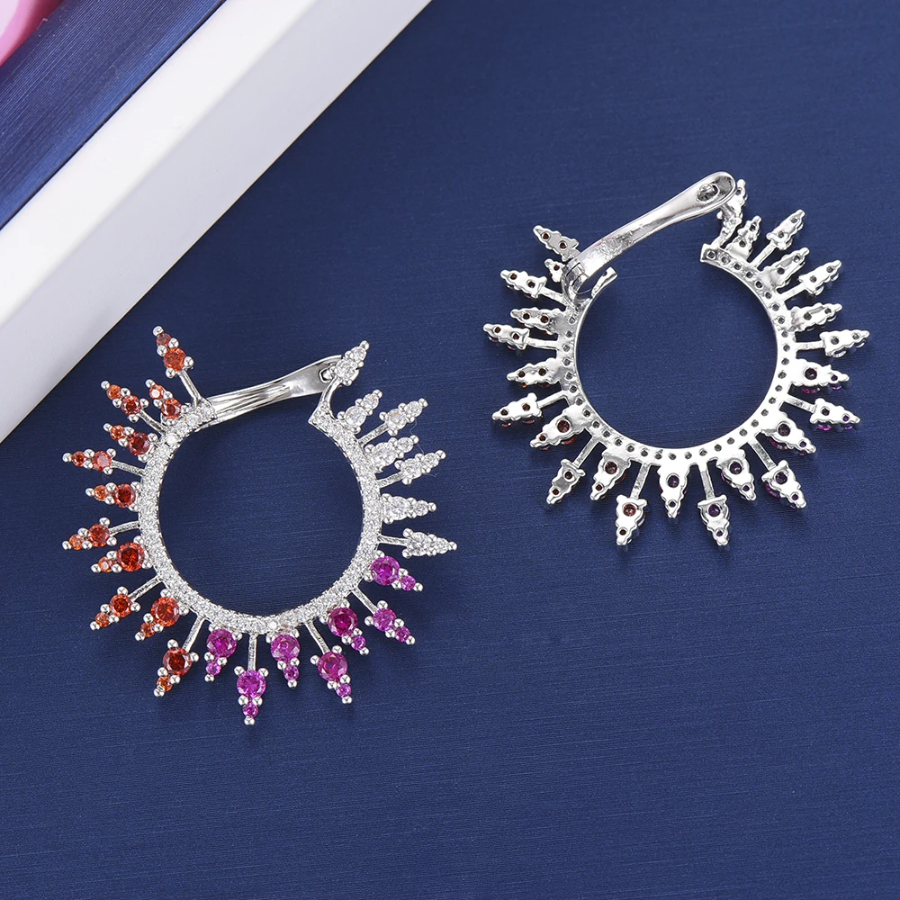 Soramoore Cute Fashion Stud Earrings Professional women Essential jewelry Important occasion Women Wedding Anniversary Jewelry