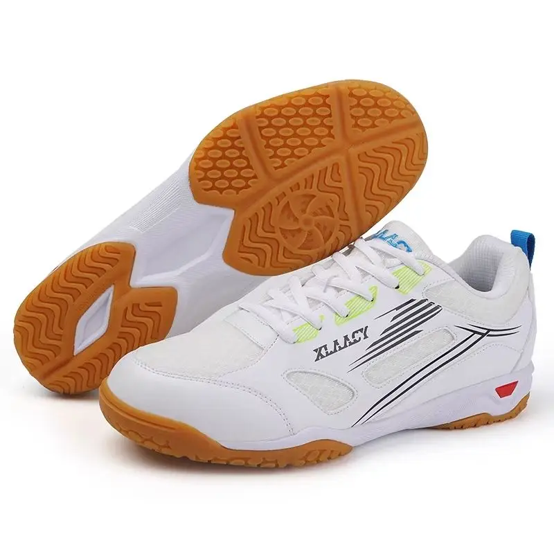 Table Tennis Training Shoes Men's and Women's Tennis Shoes Comfortable Lightweight Badminton Indoor Training