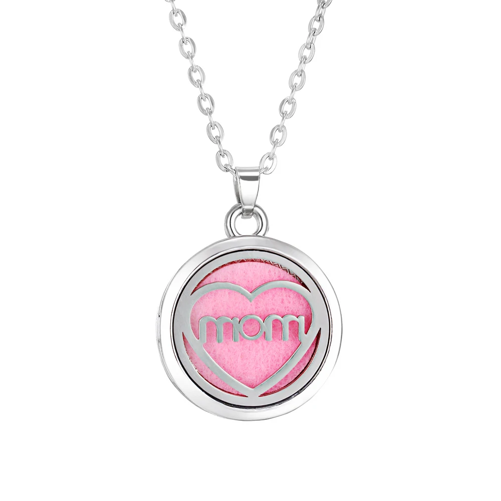 Tree of Life Aromatherapy Necklace - Essential Oil Diffuser Locket in Stainless Steel