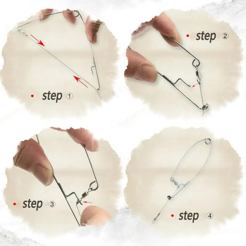 Fishing Hook Automatic Fishing Device Stainless Steel Automatic Fishing Hook Universal Hook Lazy Person