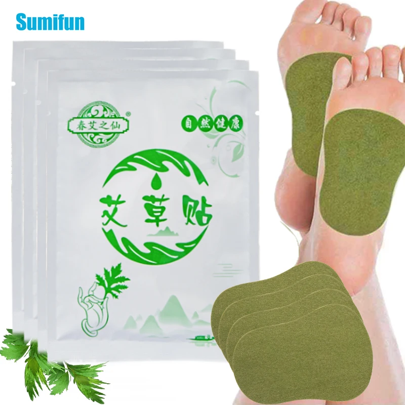 

16/32/48pcs Original Detox Foot Patches Wormwood Pads Toxins Feet Slimming Cleansing Herbal Body Health Care Weight Loss Pad