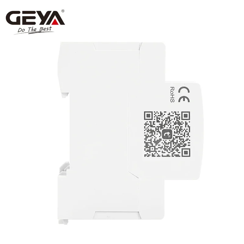 GEYA GTS8-W inteligentny bezprzewodowy pilot zdalnego sterowania wyłącznik czasowy Wifi DIN Rail inteligentny dom przez aplikację Tuya AC220V 32A 40A 63A 80A