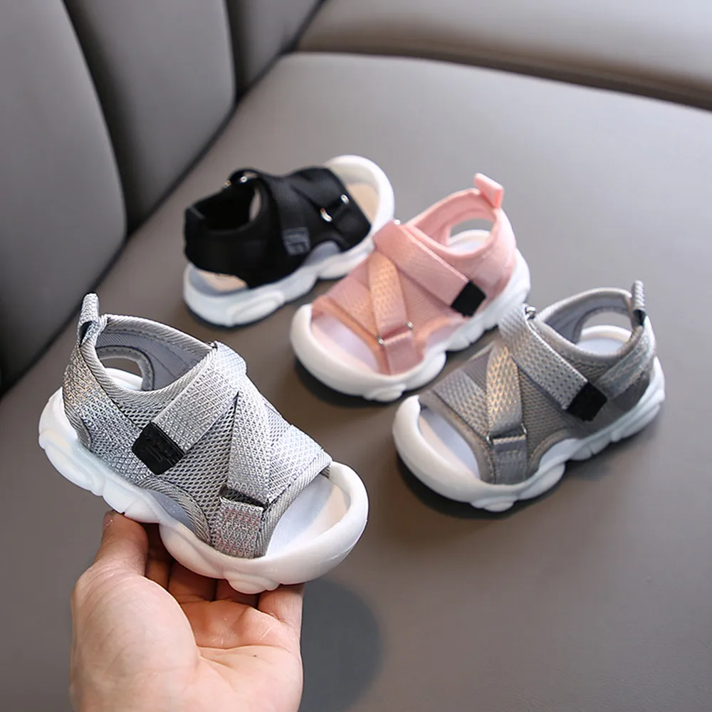 Amazon.com: OIEU Kids Closed Toe Sandals Girls Baby Boys Sandals Sneaker  Casual Summer Children Fashion Shoes Baby Shoes : Clothing, Shoes & Jewelry