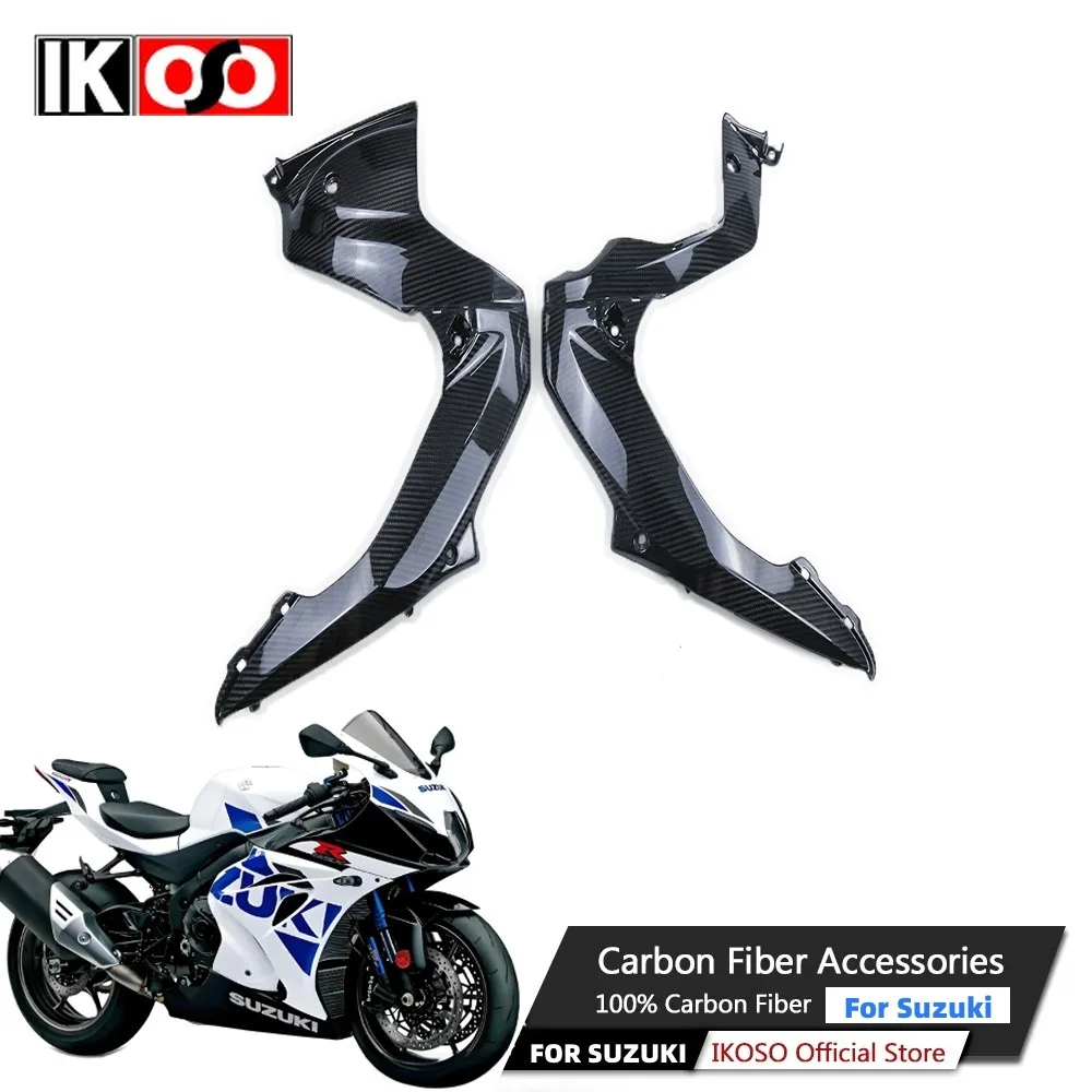 

For Suzuki GSXR1000 2017+ GSX-R1000R 2022+ Modification Full Dry Carbon Fiber Skeleton Side Panel Fairing Motorcycle Accessories