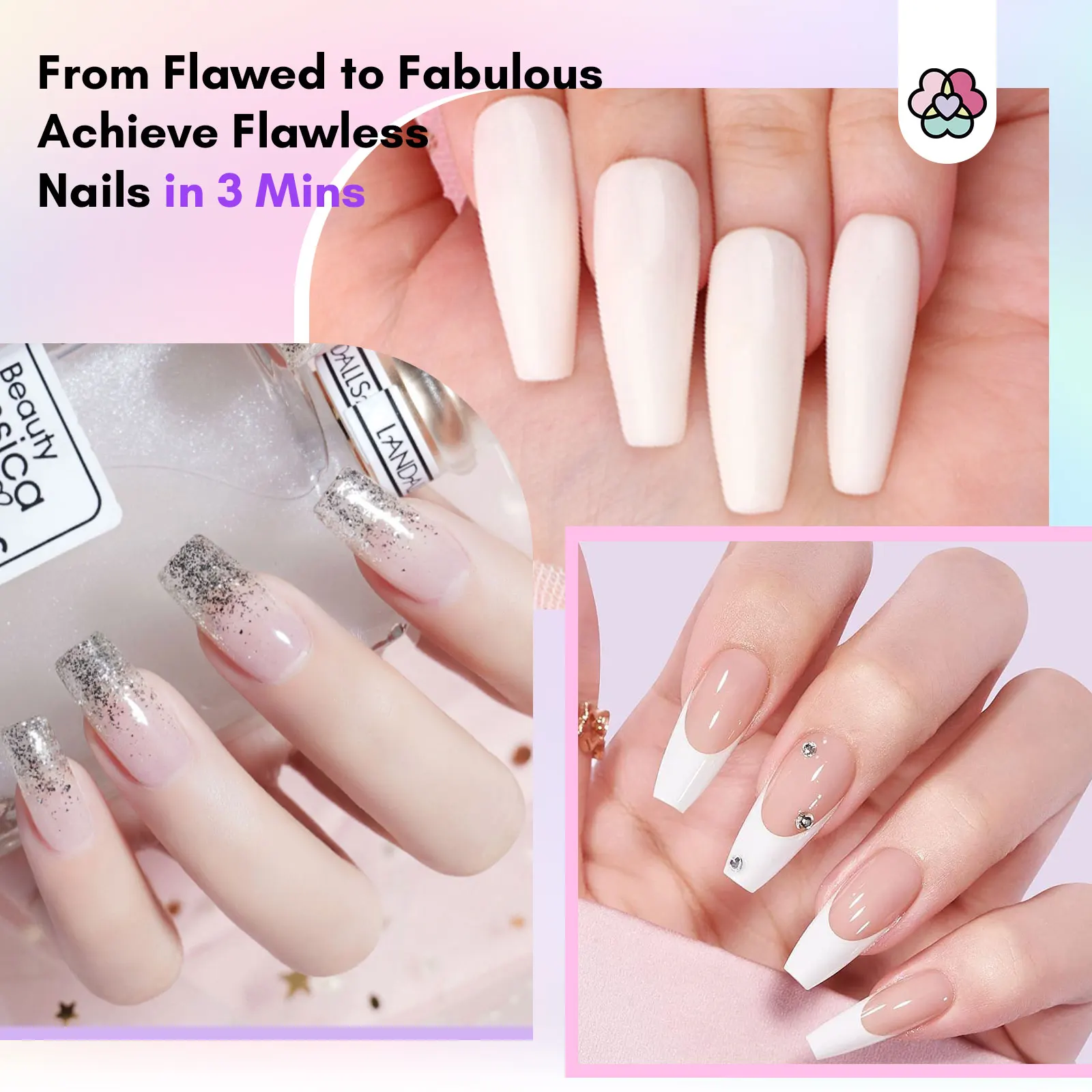 Saviland Dipping Nail Powder Set for Nails