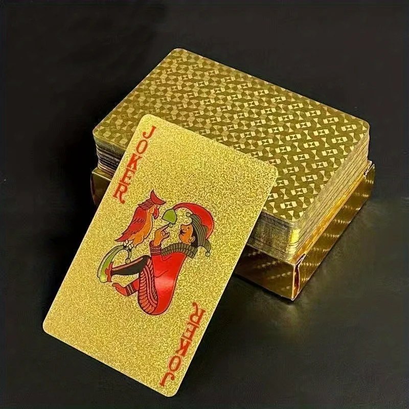 Playing Cards Plastic PET Poker Cards For Family Game Nights & Parties