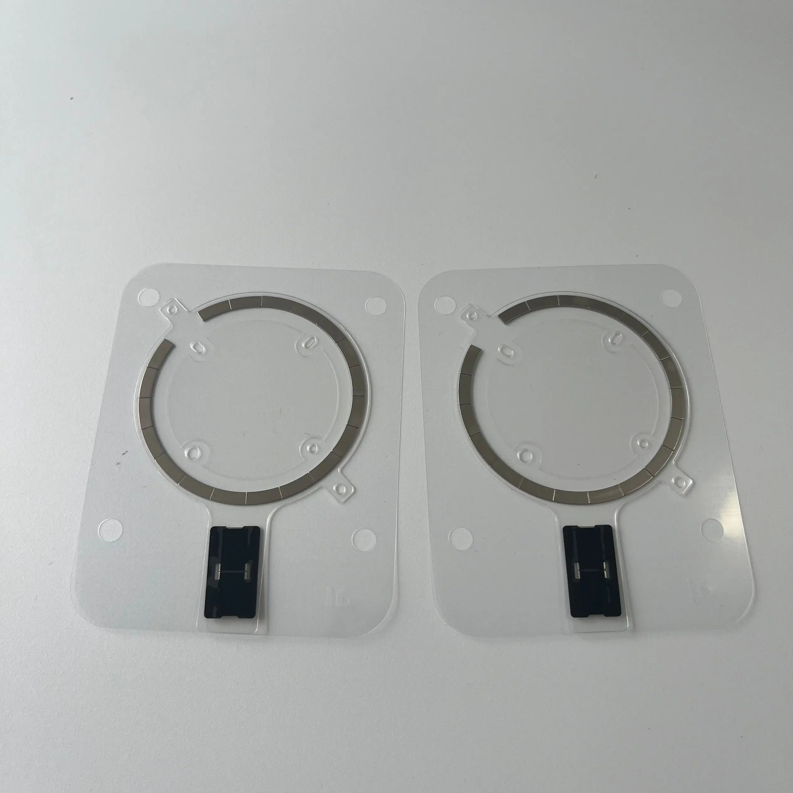 5Pcs 후면 하우징 커버 유리 Magnatic For iPhone 12 13 Mini 14 15 Plus 16 Pro Max Magsafe 무선 충전 자석