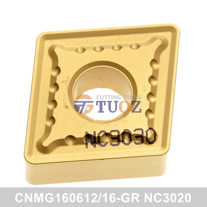 

100% Original CNMG160612-GR CNMG160616-GR NC3020 Carbide Inserts CNMG 160612 160616 -GR CNC Turning Tools Lathe Cutter