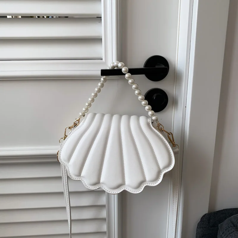 

Shell Bag Gentle Designer Luxury Shoulder Bags Korean Female Stylish and Simple Temperament Chain Early Autumn New Western Style