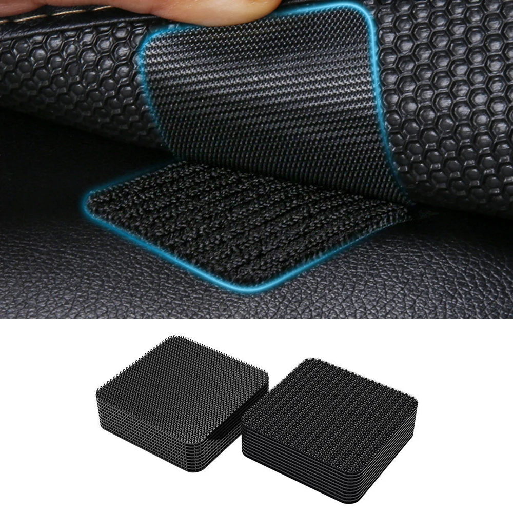 

Car Self-adhesive Fasteners Carpet Mat Fixing Stickers Fixing Tape Gripper Stickers Anti-skid Stickers Invisible Foot Mat Clips
