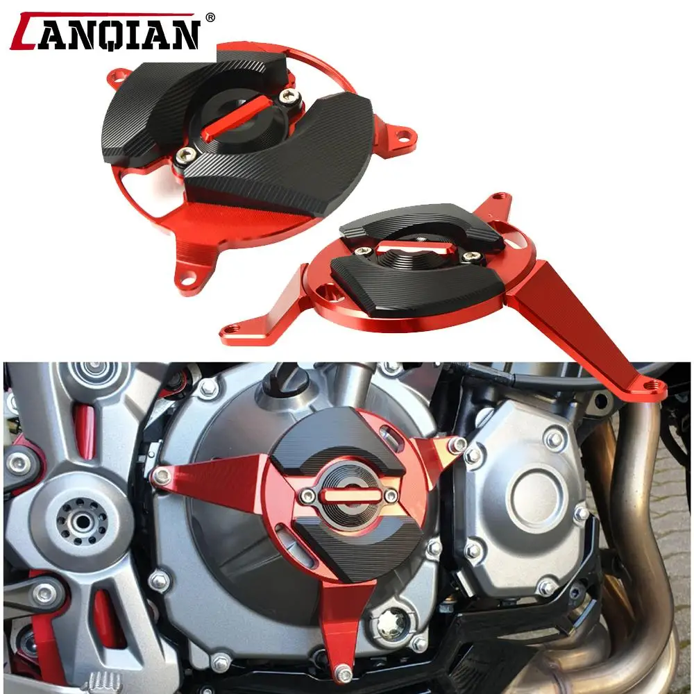 For Kawasaki Z900 Z 900 2017 2018 Motorcycle Engine Stator Cover Engine