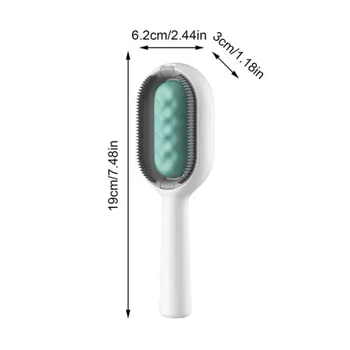 범용 양면 고양이 털 빗, 반려동물 매듭 제거기, 반려동물 털 청소, 그루밍 매듭 도구, 반려동물 털 제거 빗, 4 in 1, 1PC 6