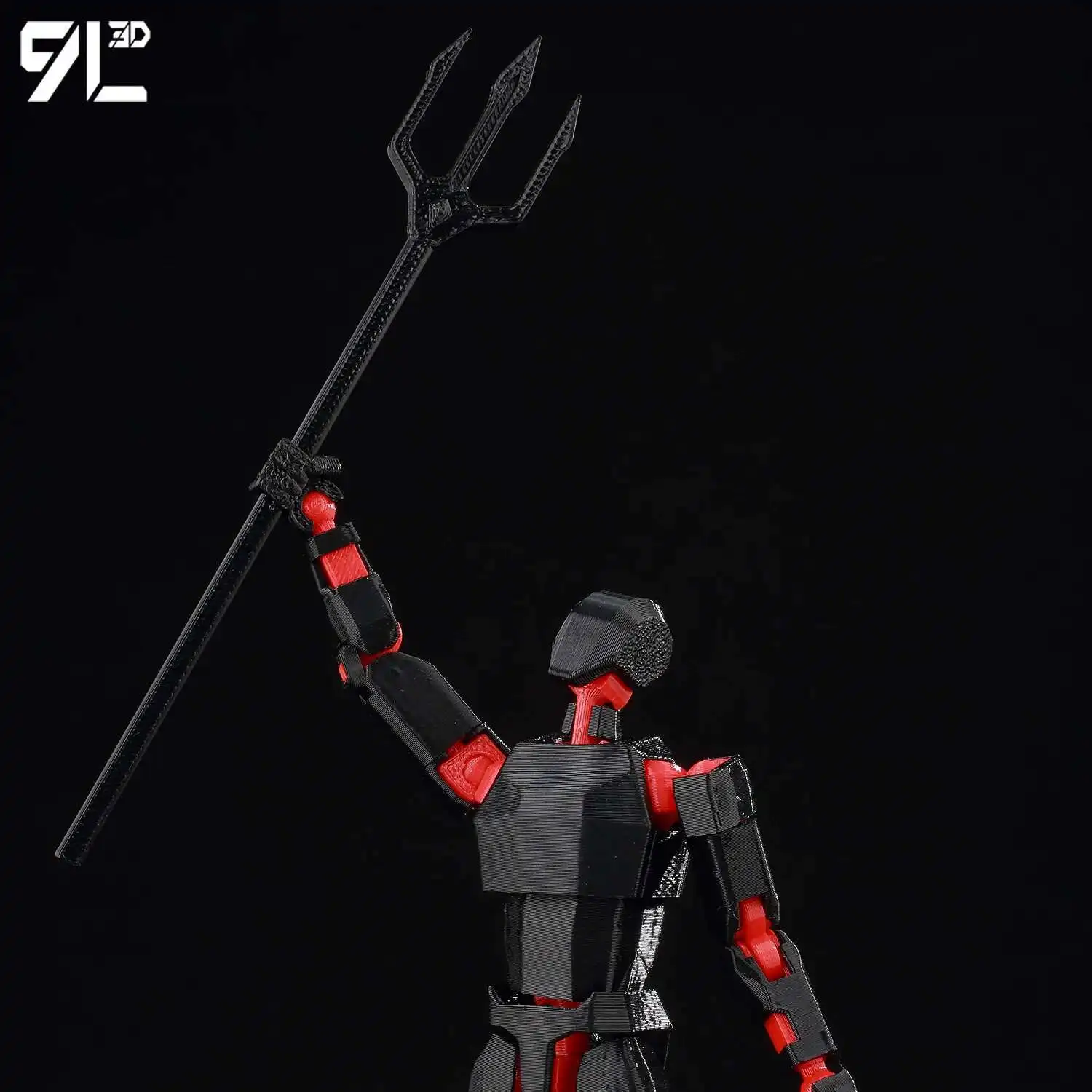9L3D Lucky13 Spielzeug Figur Spielzeug Student Spiel Geburtstag Geschenke Ganzkörper Bewegliche Schreibtisch Dekoration Montage Spaß Roboter Puppe Titan13 Ct – Detail 37