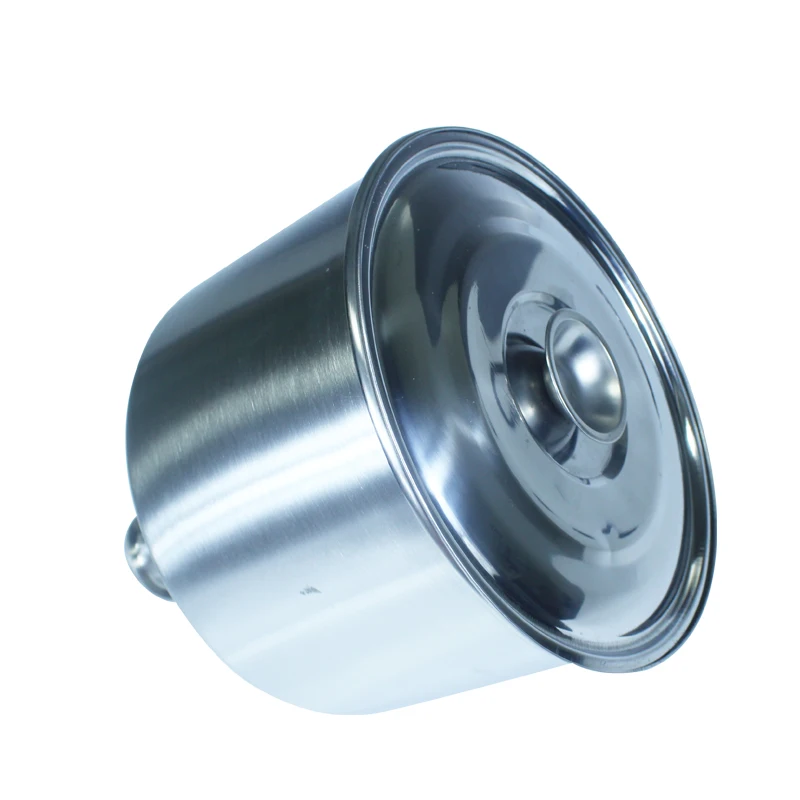 Filling Machine Hopper 10L/30L/50 SS304*1.5MM round container for Piston Filler material storage with Lid SHENLIN spare Part