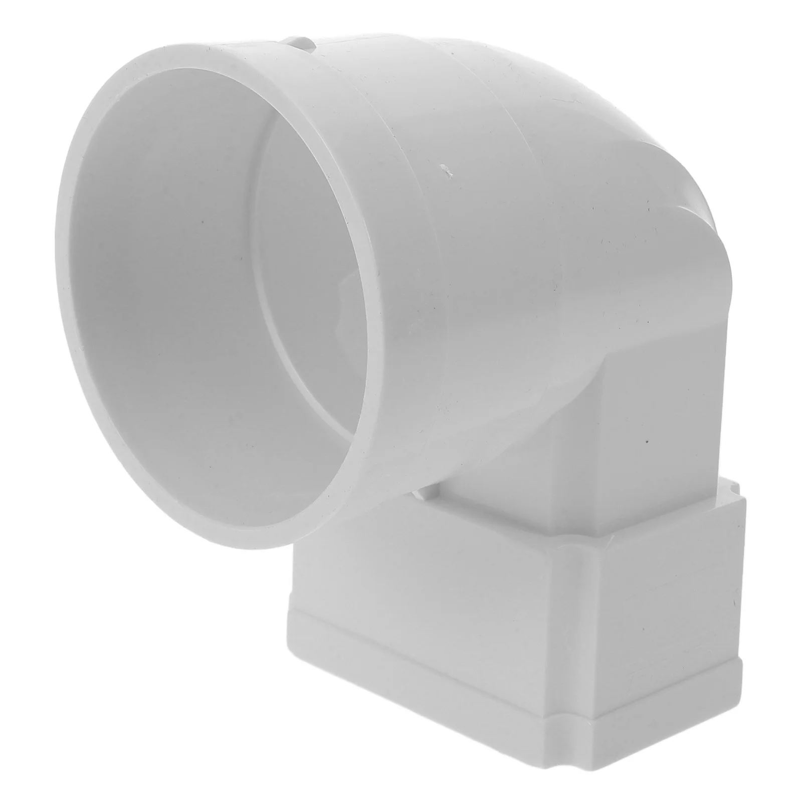 Square To Round Downspout Connector Gutter Adapter Rainwater Pipe Fitting Drainage System Plumbing Accessories Square Pipe Round