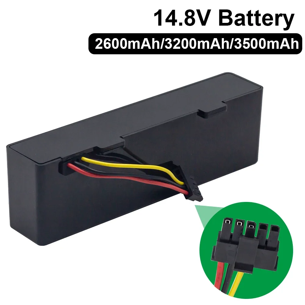 Rechargeable Battery For Xiaomi 2S Mijia STYTJ02YM 14.8V 2600mah Sweeping Mopping Robot And For Haier JX37 Vacuum Cleaner