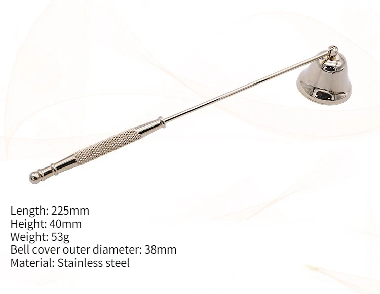 Description Picture 5 of itemCandle Extinguishing Tool Candle Bell Aromatherapy Wick Cutting Wax Candle Accessory Set Wedding Home Decor