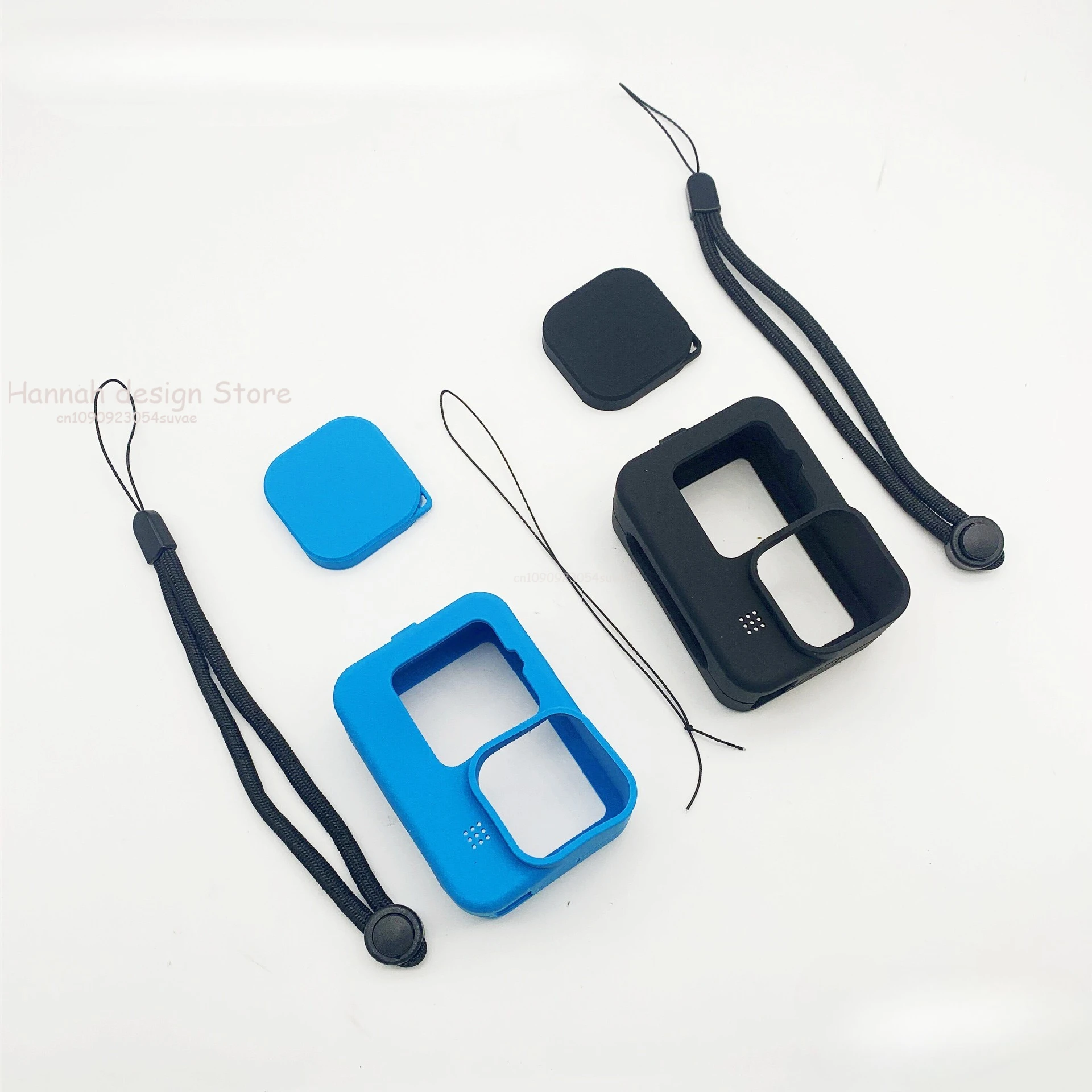Lot de 8 coques silicone pour GoPro Hero 11/10/9/8/7/6/5 - Protection antichoc
