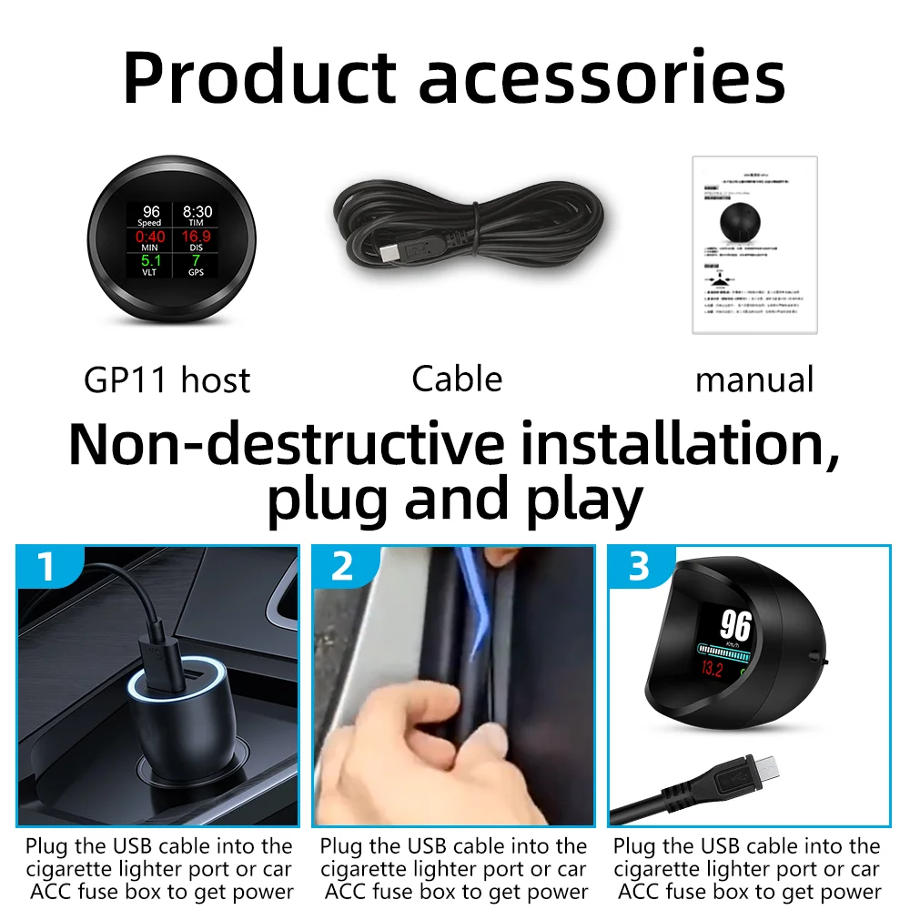 GPS ڵ  ÷   ÷, ڵ  ӵ ˶ , ڵ  ׼ GP11